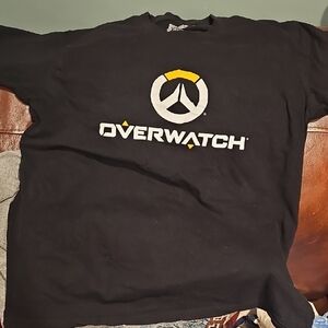 Overwatch Black Short Sleeve Tee